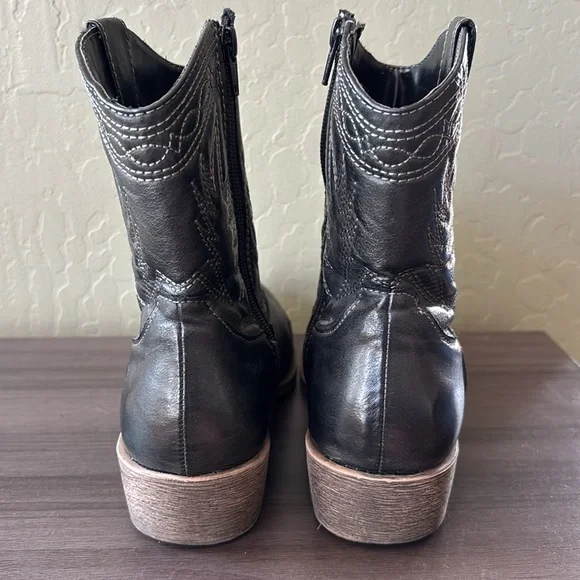 Coconuts By Matisse Pistol Black Cowboy Mid Height Boot Size 9 M - Picture 6 of 8